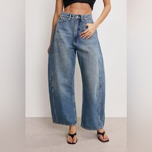 Good American GOOD EXTREME BARREL JEANS